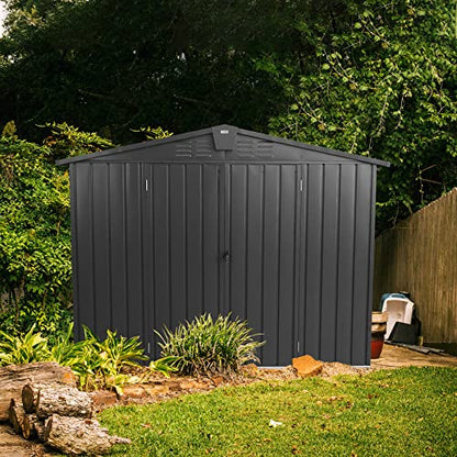 Domi Outdoor Storage Shed 8.2' x 6.2'