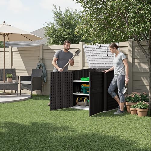 Resin Outdoor Storage Shed