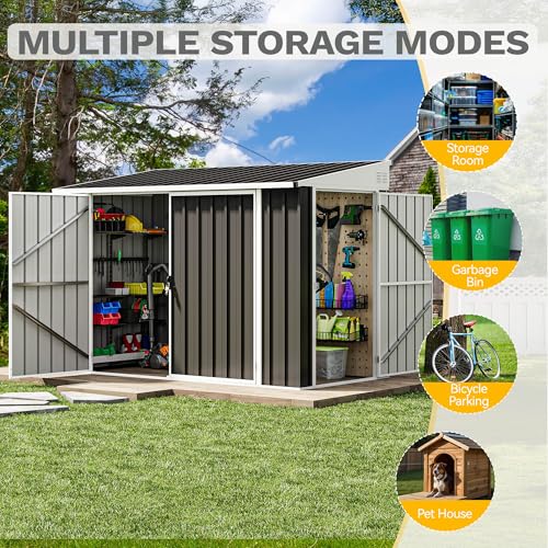 7' x 4' Outdoor Storage Shed