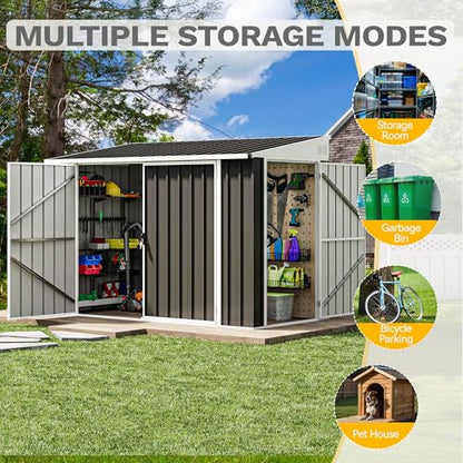 7' x 4' Outdoor Storage Shed