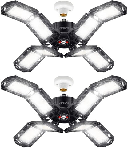 2 Pack LED Garage Light (2 count)