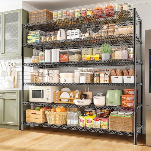 6 Tier Heavy Duty Wire Shelving Unit