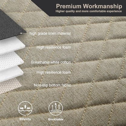 Linen Car Seat Covers (2 Count)