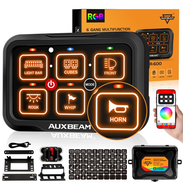 6 Gang Switch Panel Bluetooth AR