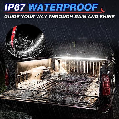 3Pcs 60 Inch Truck Bed Lights