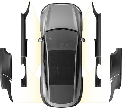 3W Tesla Model Y Juniper Door Sill Protector 2025 2026 Front & Rear, Door Entry Guard, Anti-Dust Cover, Anti-Scratch Plate, Edge Guards, TPE Customized Car Accessories Black