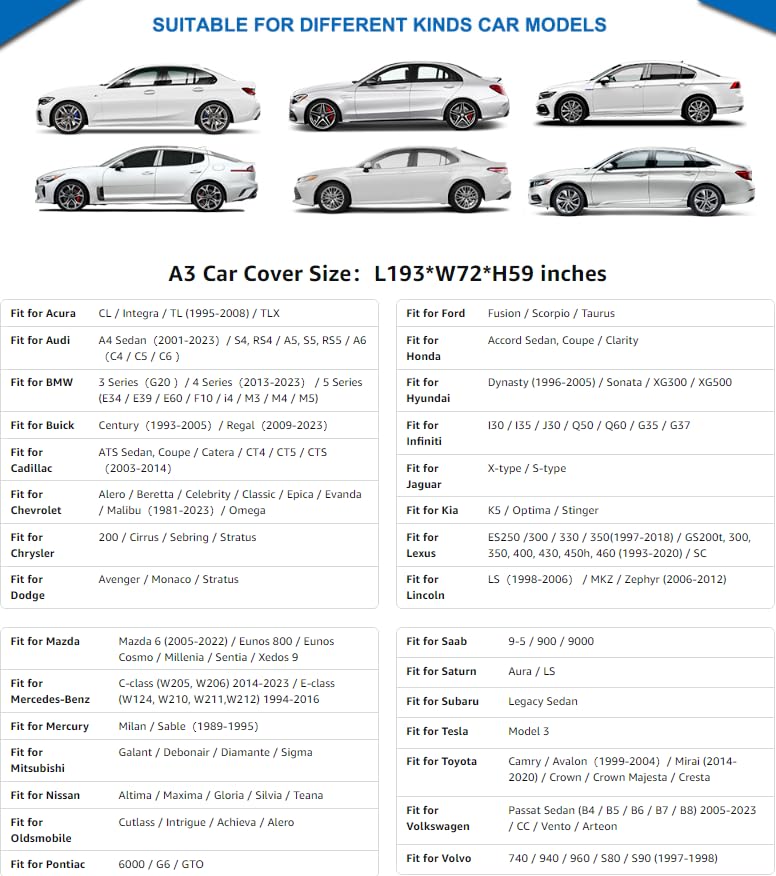 Waterproof Car Cover All Weather