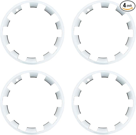 for Tesla Model Y 20 Inch Helix Wheel Rim Protector Hubcaps Helix Wheels Rim Cover Tire Trim Rings Silver 4Pcs Model Y Accessories