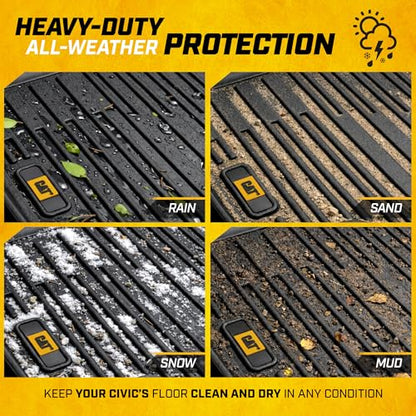 JustFit™ 3D Custom Fit Floor Mats for Honda Civic 2022