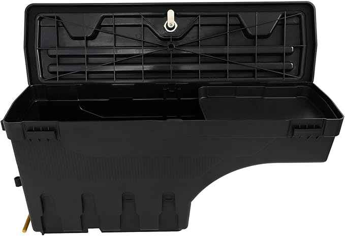 SCITOO Truck Bed Tool Box for Nissan Frontier 2004-2020 Left & Right Side,Multi-Compartment Dividers Organized Storage,Heavy Duty & No-Drill Installation