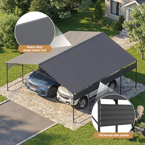 20x20 FT Metal Carport