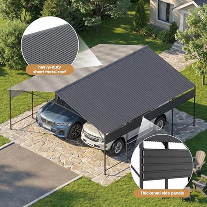 20x20 FT Metal Carport