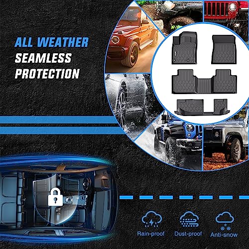 TPE Floor Mats for Mitsubishi Outlander 2022 2023 2024 2025
