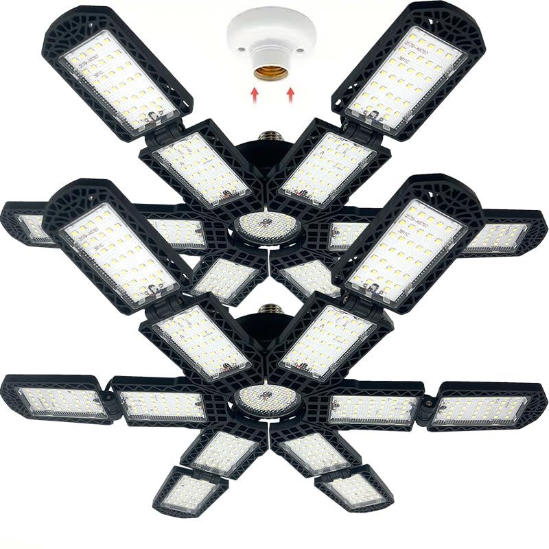 2 Packs LED Garage Light (2 Count)