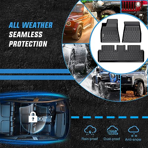 TPE Floor Mats for Tesla Model 3 2020 2021 2022 2023
