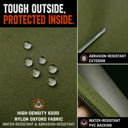 Tactical Seat Back Organizer Heavy Duty MOLLE Panel Organizer with Multiple Pockets & Hook Loop Panel for Road Trip Essentials