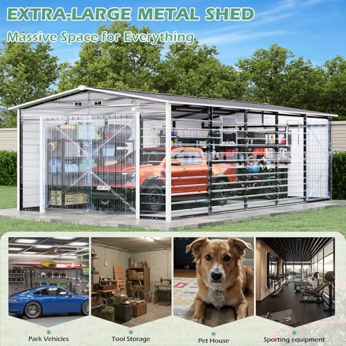 14x24 FT Heavy Duty Carport