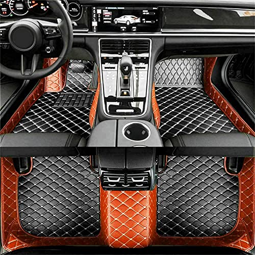 Custom All Weather Protection Luxury Leather Floor Mats for Cars SUVs Trucks According Anti