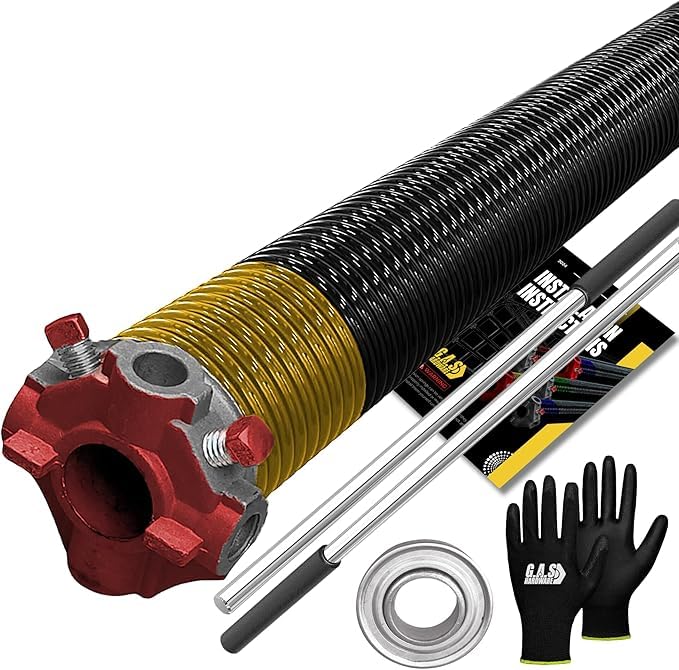 Garage Door Torsion Spring 250x1.75x38 Includes 1” Steel Bearing