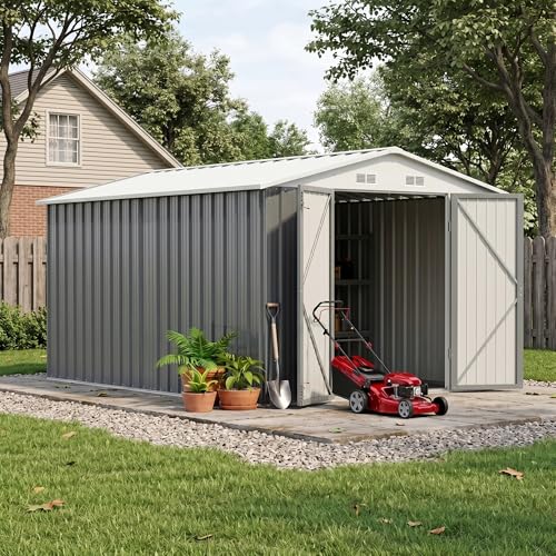 8x12 FT Outdoor Storage Shed