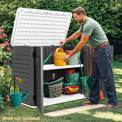 35 Cu Ft Storage Shed with Unique X