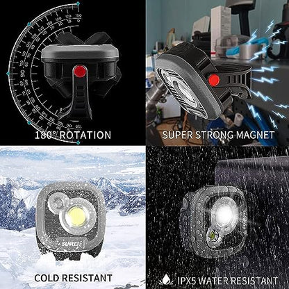 LED Rechargeable Magnetic Work Light SUNREI Mechanic Light