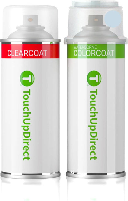TouchUpDirect 781 Sea Glass Pearl Compatible with Toyota Exact Match Touch Up Paint Aerosol - Essential Kit