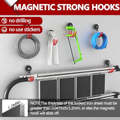Heavy Duty Magnetic Hooks (4 Count)
