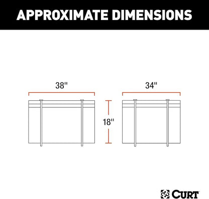Curt 18220 Waterproof Rooftop Carrier Cargo Bag