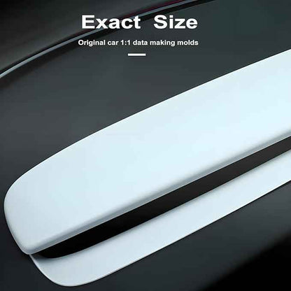 Goodangie00 4Pcs ABS Center Console Dashboard Cover Wrap Interior Accessories Compatible with 2025 2026 Tesla Model Y Juniper Accessories(Matte Black)