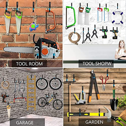 12 Pack Garage Storage J Hooks (12 Count)