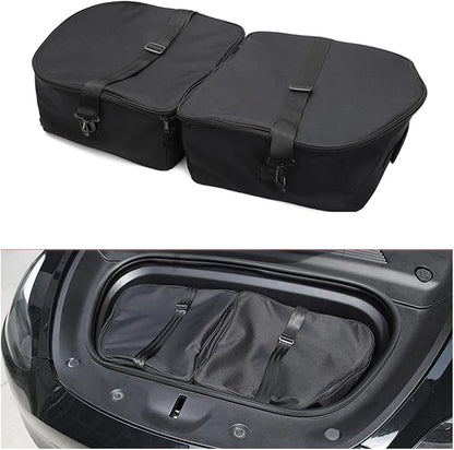 Car Front Trunk Storage Bag ForCompatible For Tesla Model 3 Model Y 2016-2022 2021 Portable Storage Box Organizer Packets(Compatible For Model Y)