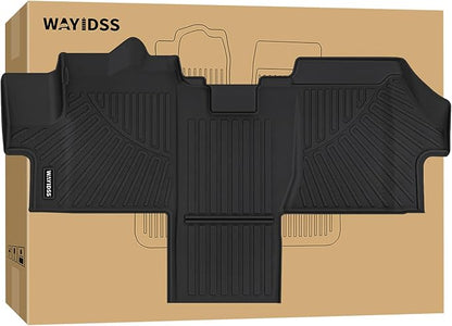 Floor Mats Fits 2018-2024 2025 2026 Dodge Ram Promaster 1500/2500/3500,TPE All Weather Protection Car Front Row Mats, Black mat Accessories(Not Fit for EV & Ram Promaster City)