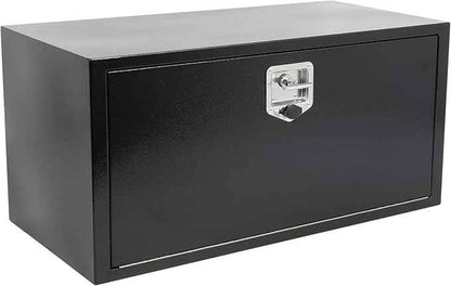 SCITOO 36" Iron Truck Bed Tool Box,Heavy Duty Crossover Storage for Most Full Size Pickups,Lockable Weatherproof Chest,Fits 36"WX18"DX18"H Truck Beds,Easy Access to Load and Unload