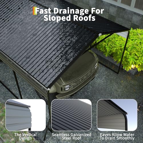 12x20 FT Metal Carport