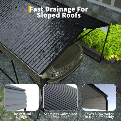 12x20 FT Metal Carport