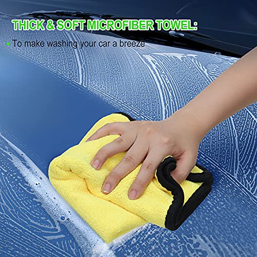 Car Wash Kit 62'' Car Wash Brush with Long Handle