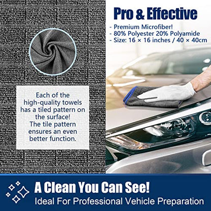Glass Polishing Streak Free Miracle Cleaning Cloth (8 Count)