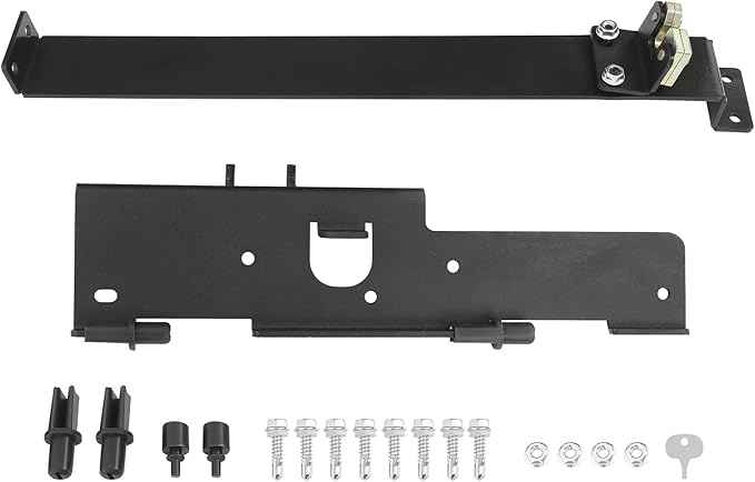 SCITOO Right Passenger Side Truck Bed Tool Box for Jeep Gladiator 2020-2023,Multi-Compartment Dividers Organized Storage,Heavy Duty & No-Drill Installation