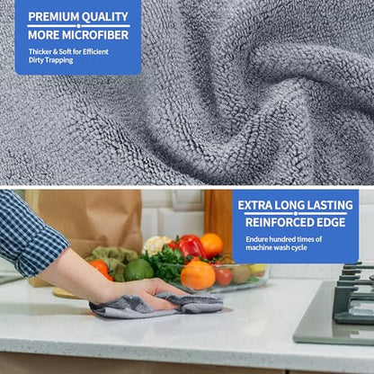 Microfiber Cleaning Cloth (8 Count)