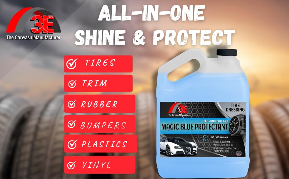 Magic Blue Tire Shine