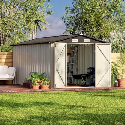 8x12 FT Outdoor Storage Shed
