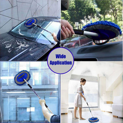 62" Car Wash Brush Mop Kit with Long Handle (2 Count)