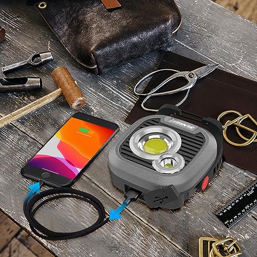 LED Rechargeable Magnetic Work Light SUNREI Mechanic Light