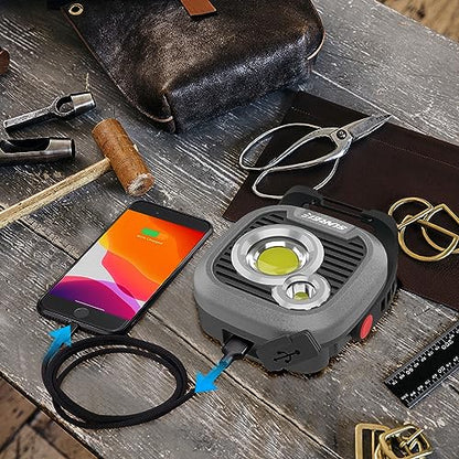LED Rechargeable Magnetic Work Light SUNREI Mechanic Light