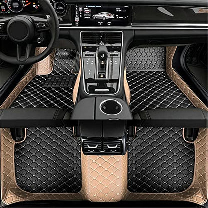 Custom 3D Leather Car Floor Mats Fit for Cars