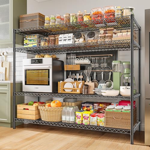 4 Tier 2560LBS Heavy Duty Shelving
