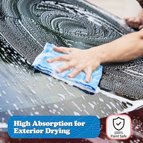 Shop Towels Microfiber Cleaning Cloth Bulk (200 Count)