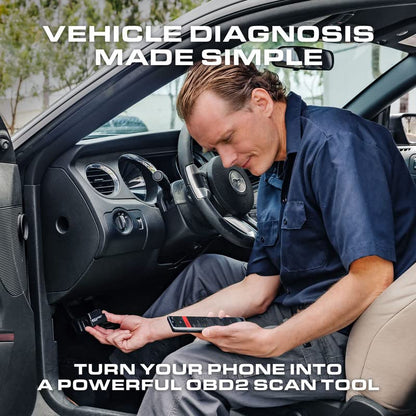430 Bluetooth OBD2 Scanner for iPhone & Android