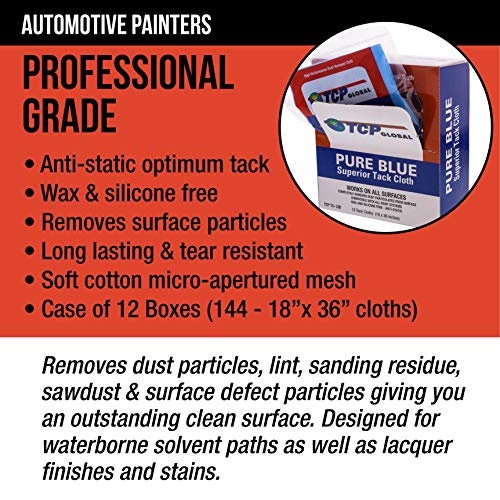 Pure Blue Superior Tack Cloth (144 Count)